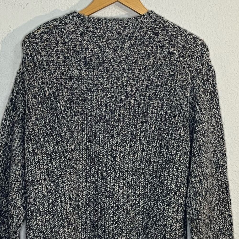 NWT Marine Layer Quinn oversized sweater blue multi Preppy Casual Contemporary - Picture 4 of 9